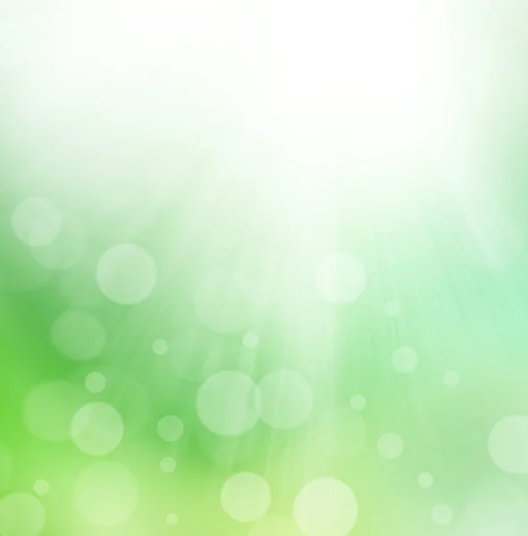 Groene achtergrond met licht Stockfoto
