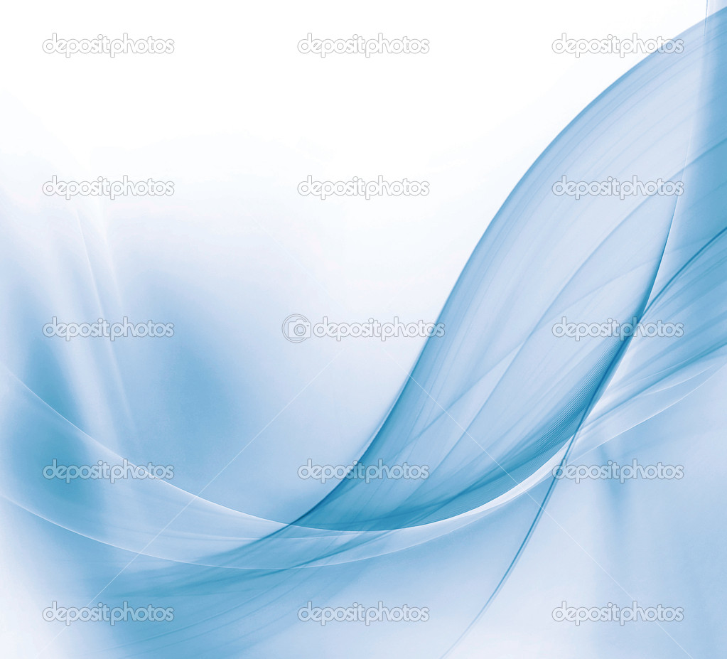 Background with blue waves