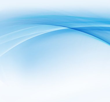 beyaz zemin üzerine mavi dalgalar