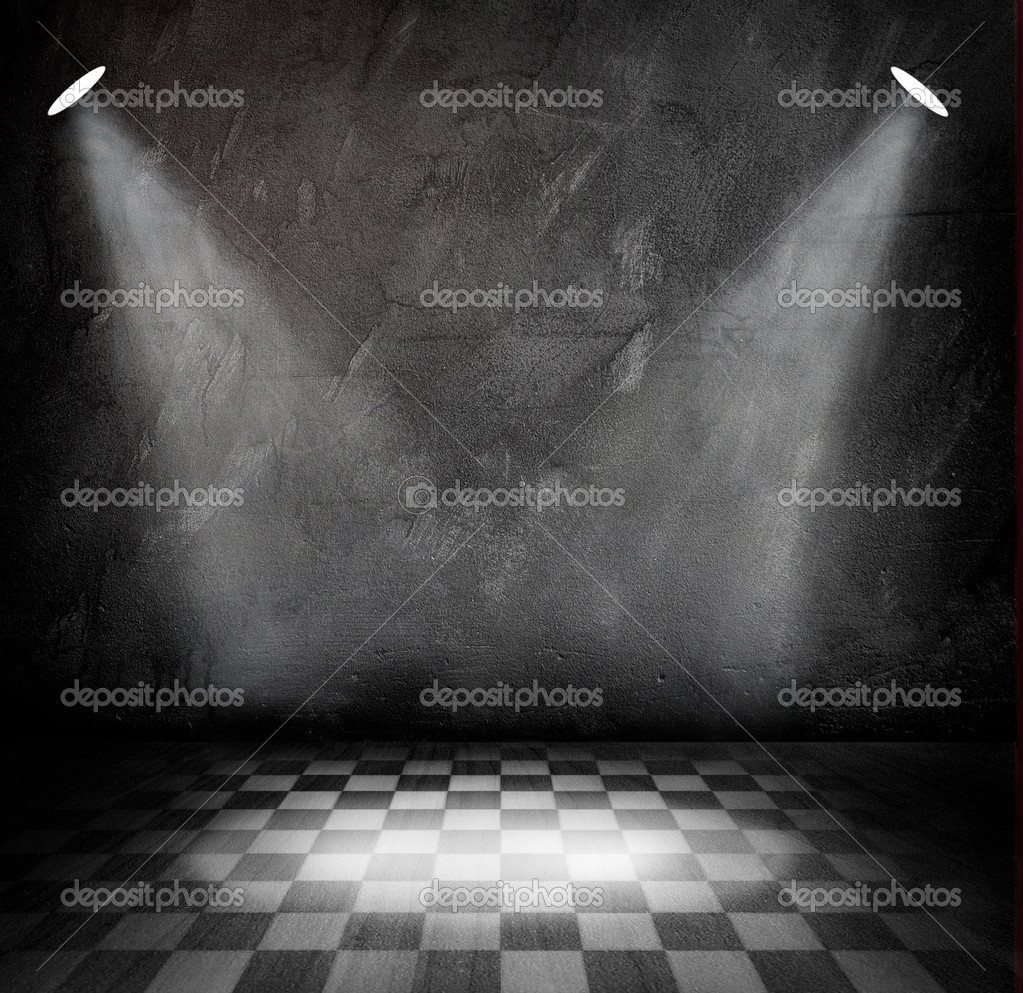 Room with spotlights Stock Photo by ©kerensegev 42608665