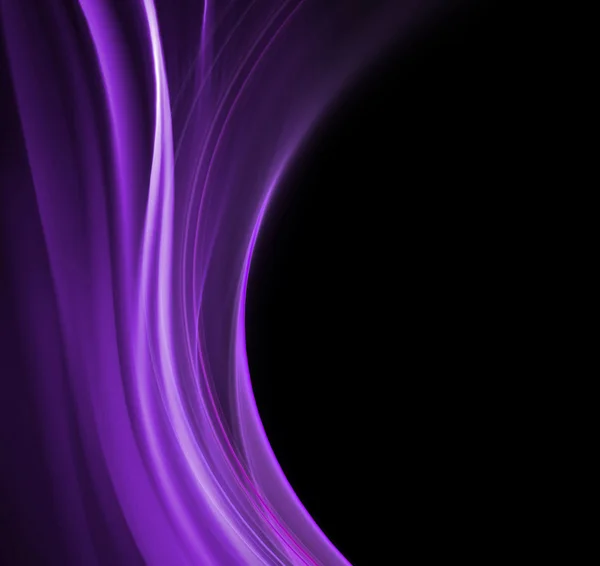Ondes violettes abstraites — Photo