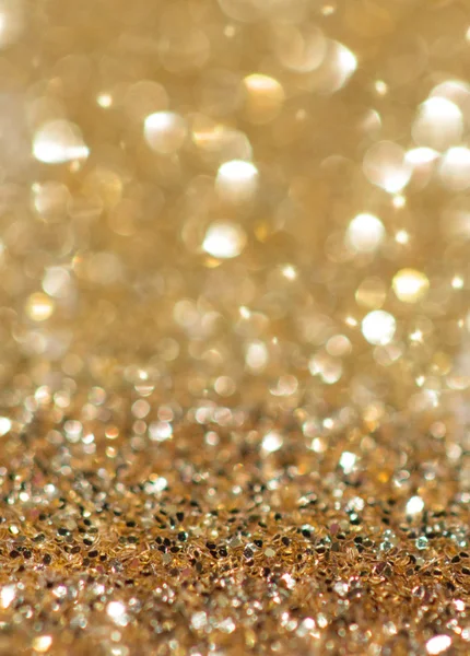 Golden glittering background — Stock Photo, Image