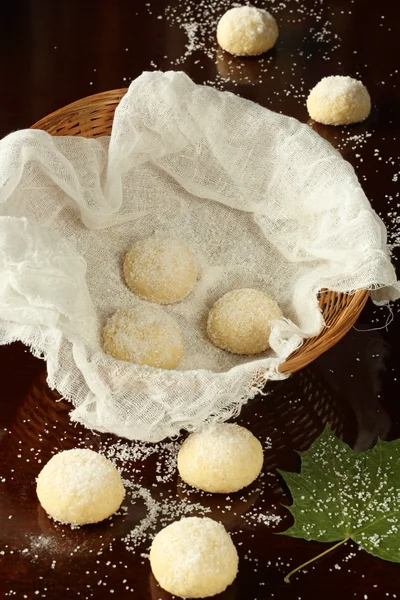 Озил - португальский сахар в корзине — стоковое фото