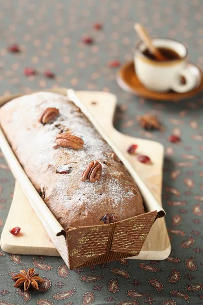 Honig und Gewürzbrot Kuchen — Stockfoto