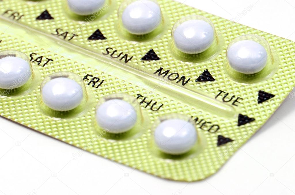 Contraceptive Pill with English Instructions.