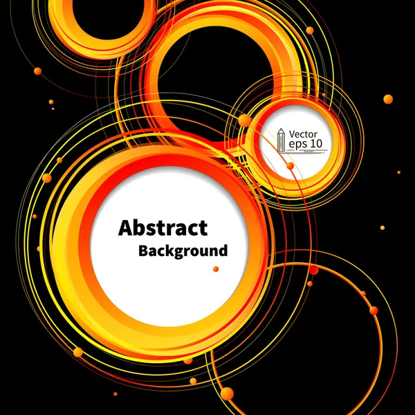 soyut halkalar arka plan. yaz. vektör