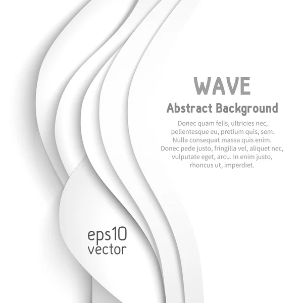 ışık dalga arka plan, beyaz, vektör