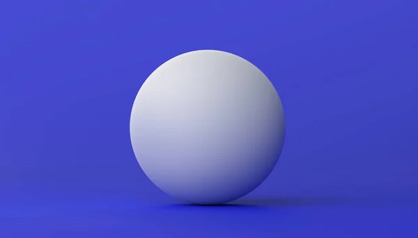 Absztrakt Render Egy Egyszerű Gömb Modern Háttér Design — Stock Fotó