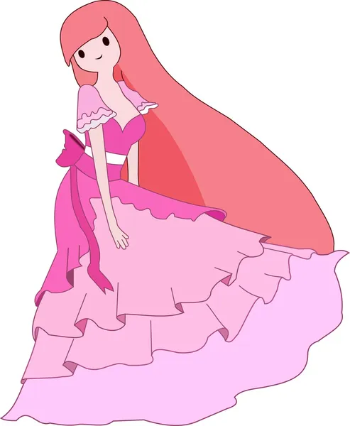 Princesa — Vector de stock