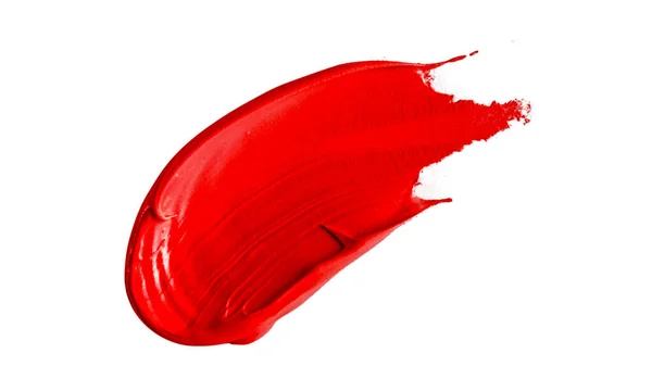 Beyaz Arkaplanda Kırmızı Ruj Lekesi Izole Edildi Telifsiz Stok Imajlar