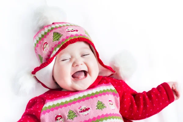 Baby laughing — Stock Photo, Image