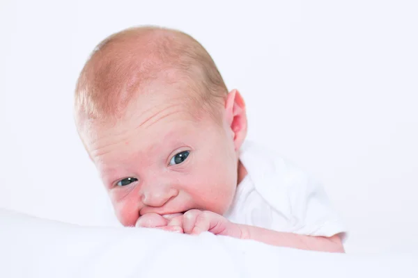 ちょうどいくつか昔の新生の赤ん坊 — ストック写真