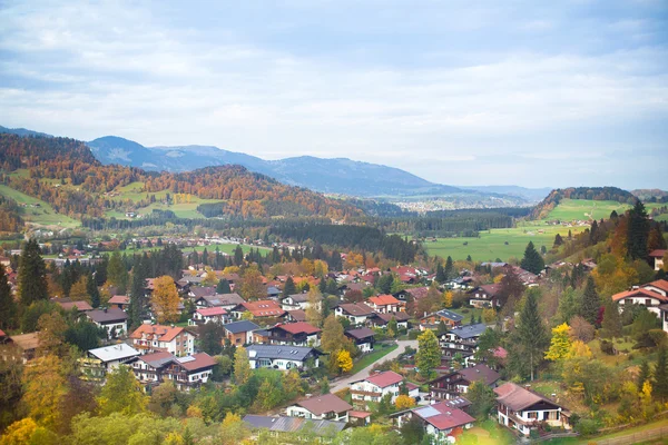 Little village in the Alps — Stock Photo, Image