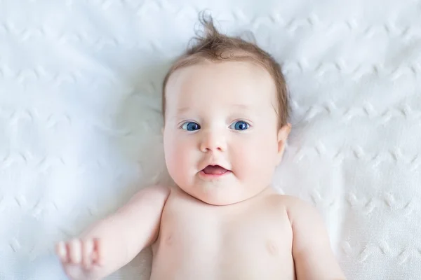 Newborn baby girl — Stock Photo, Image