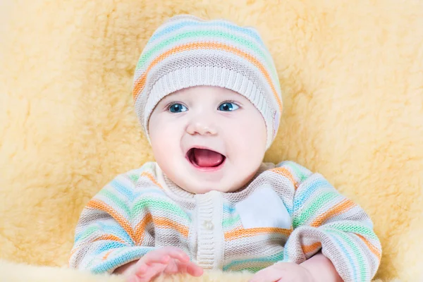 Happy little baby relaxing — Stock Photo, Image