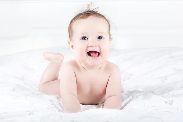 Baby with beautiful big eyes — Stock Photo, Image