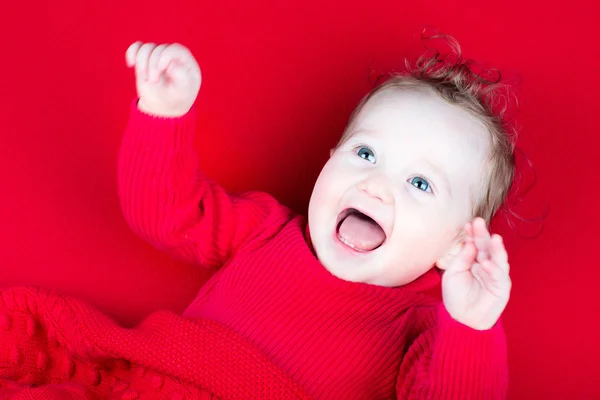 Playing baby girl — Stock Photo, Image