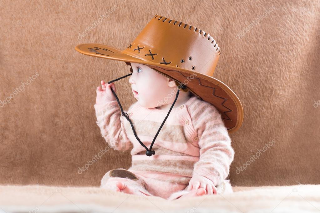 Baby Wearing A Cow Girl Outfit Stock Photo Image By C Famveldman 43241727
