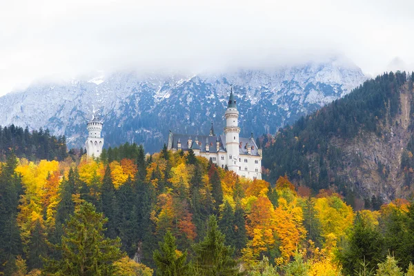 Castillo de Neuschwanstein en Alemania — Foto de Stock