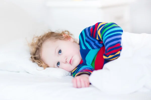 Girl taking a nap — Stock Photo, Image