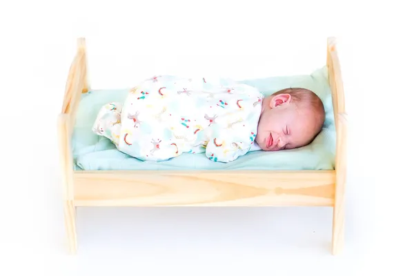 Bambino appena nato che dorme — Foto Stock