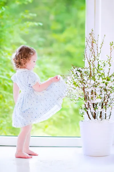 Meisje dansend — Stockfoto