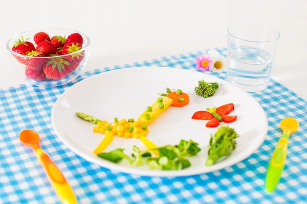 Healthy lunch for kids Stock Photo by ©FamVeldman 49607305