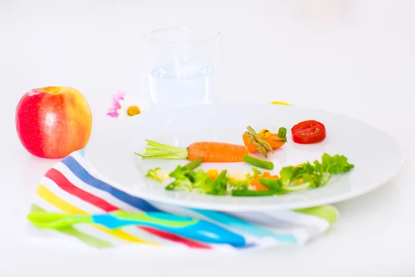 孩子们的的健康午餐 — 图库照片