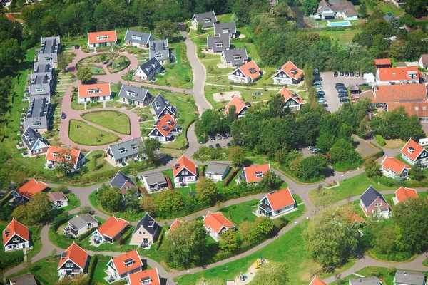 Village view from above — Stock Photo, Image