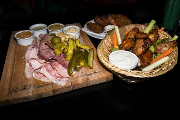 Lanche de carne checa — Fotografia de Stock