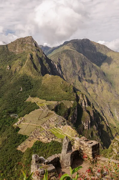 Machu Picchu Peru, huayna picchu — Zdjęcie stockowe