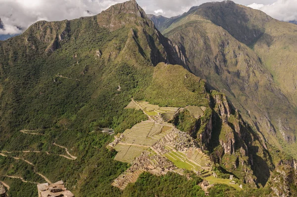 Machu Picchu Perù, huayna picchu — Foto Stock