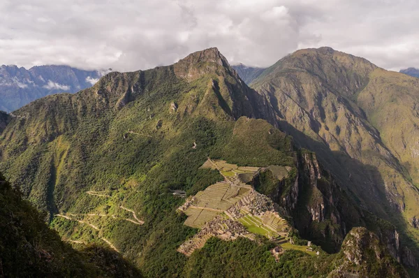 Machu Picchu Peru, huayna picchu — Stockfoto