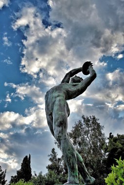 Iced motion,Discobole in Athens