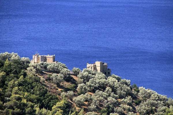 Úžasný výhled na Egejské moře — Stock fotografie