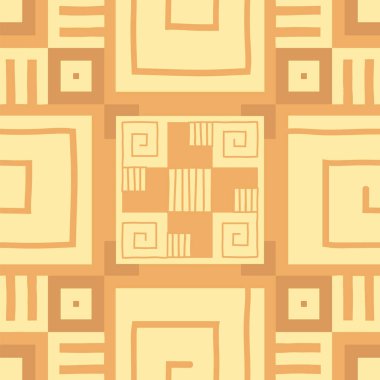 Renkli, etnik, kusursuz bir geçmişi var. Kabile sanat baskısı. Geometrik el çizimi vektör deseni. Paket, kumaş, duvar kağıdı, arkaplan, kapak tasarımı için dekoratif desen.