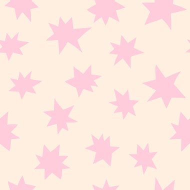 Yıldızlı gece. Yıldızlı vektörsüz arkaplan. Pastel renkler arkaplan.