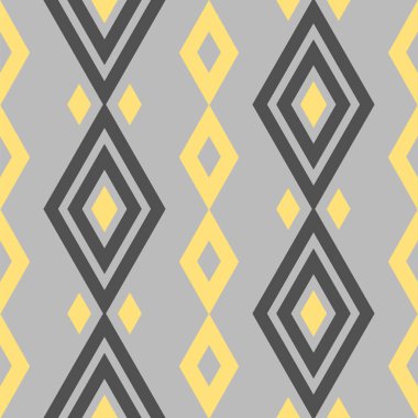 Minimalist soyut baskı. Geometrik dikişsiz desen. El çizimi vektör retro baskısı.