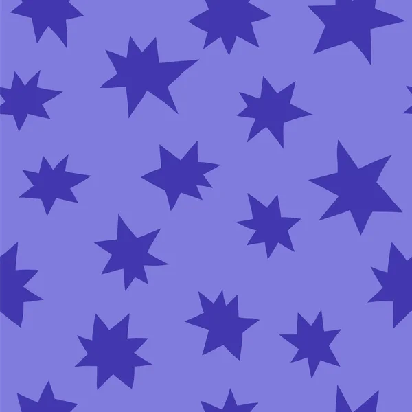 Noche Estrellada Fondo Sin Costuras Vectorial Con Estrellas Fondo Colores — Vector de stock