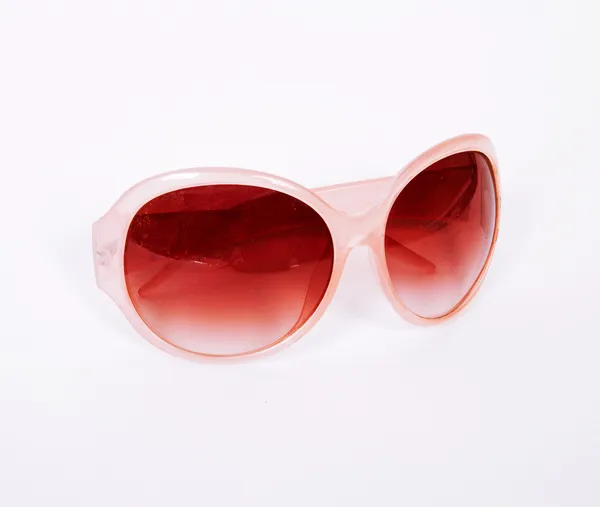 Through rose-colored glasses the world looks much more optimistic. — Stock Photo, Image