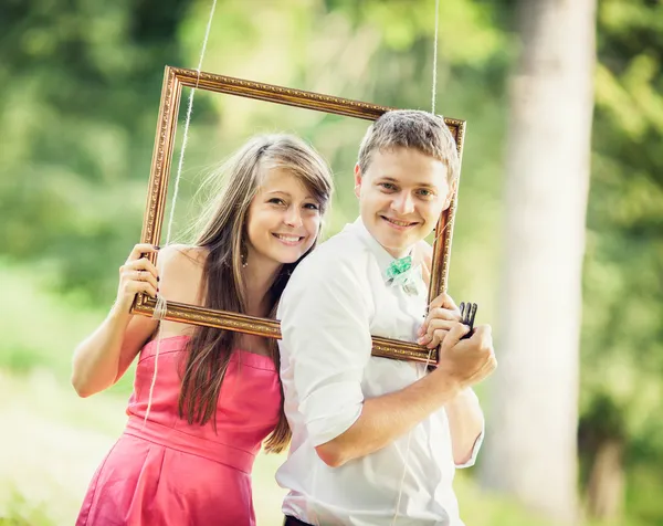 Hermosa pareja enamorada — Foto de Stock