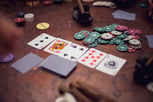 Bröllop. Wild poker — Stockfoto