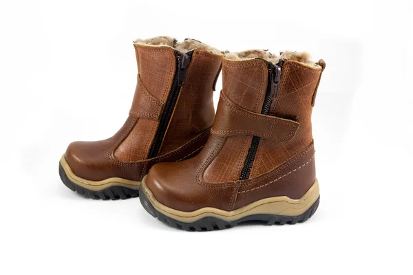 Children's winter shoes — Stock Photo, Image