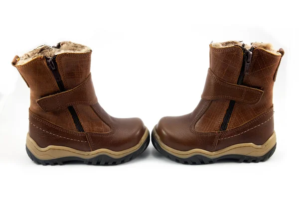 Children's winter shoes — Stock Photo, Image