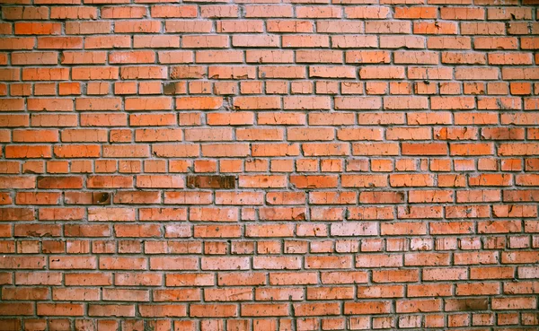 Gammal röd tegel vägg konsistens bakgrund — Stockfoto