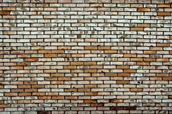Vecchio mattone rosso parete texture sfondo — Foto Stock