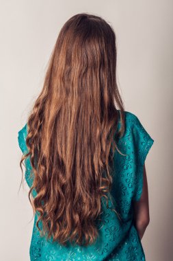 uzun saçlı güzel model