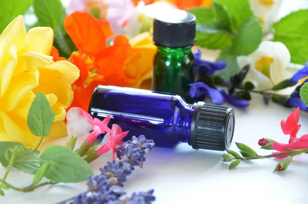 Essential oils for aromatherapy — Stock Photo, Image