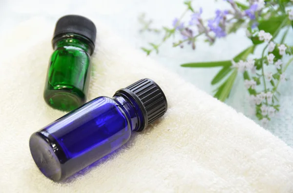 Essential oils for aromatherapy — Stock Photo, Image