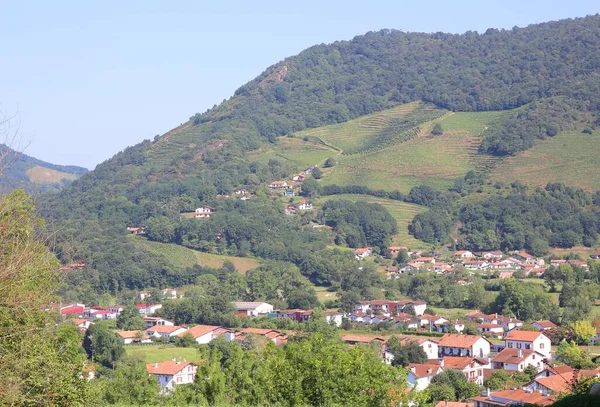 Die Sanften Hügel Des Baskenlandes Frankreich — Stockfoto